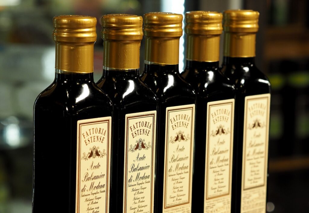 vinagre balsamico de modena uns dos produtos italianos mais famosos no mundo